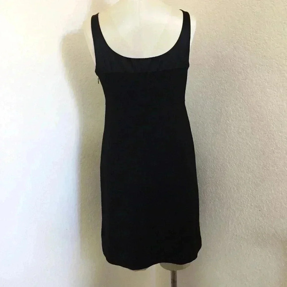 Old Navy Black Sleeveless Tank Dress with Satin - Picture 3 of 8